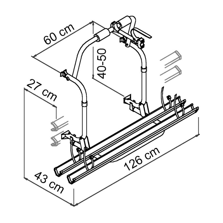 Artikelbild 2 des Artikels “Fahrradträger Thule Caravan Light “